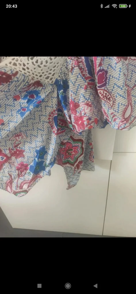 Top chemisier floral bordado M da Zara – photo 6